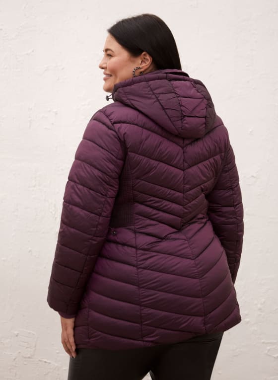 Quilted Vegan Down Coat