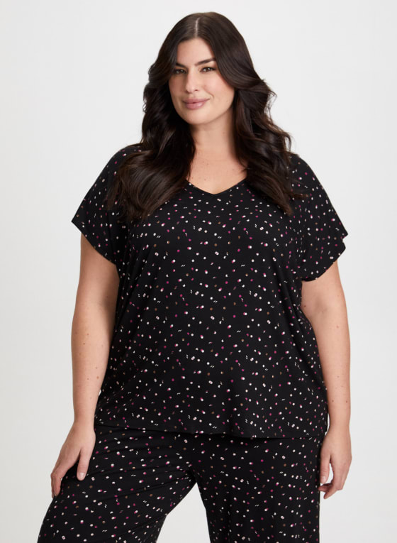 Dot Motif Pyjama Set