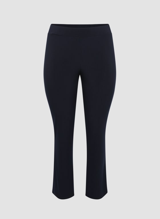 Pull-On Straight Leg Pants