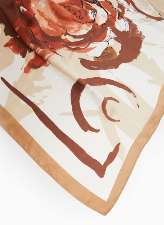 Floral Motif Scarf