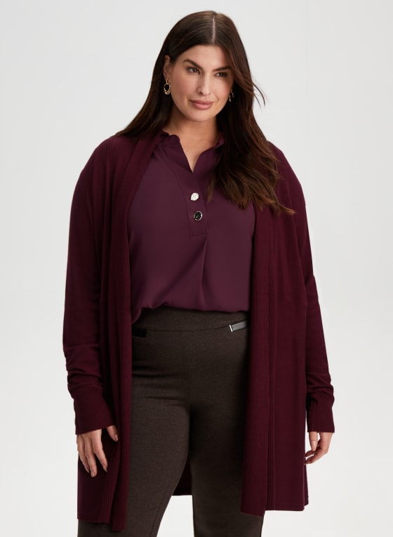 Button Detail Cardigan