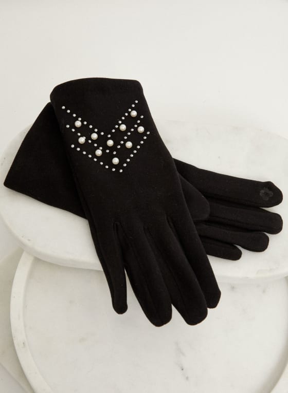 Pearl Detail Gloves