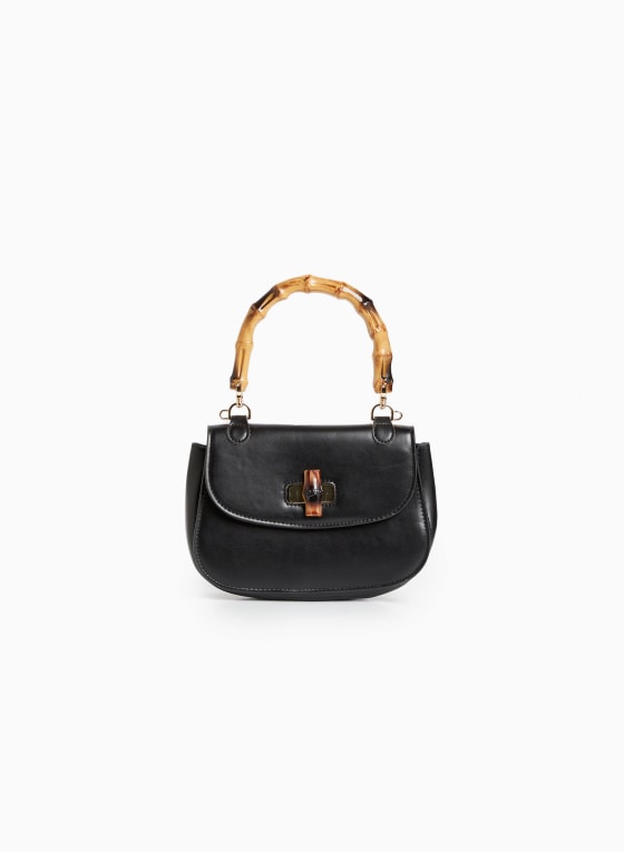 Bamboo Handle Handbag