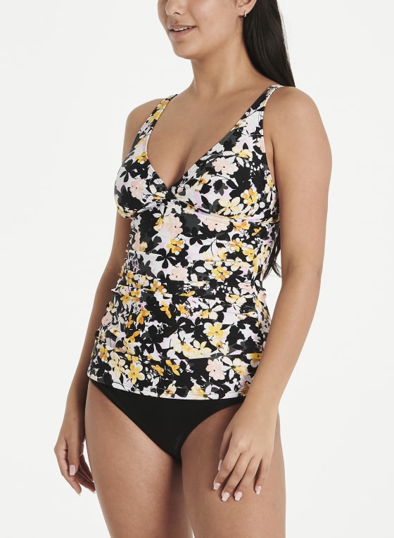 Floral Print Tankini Set