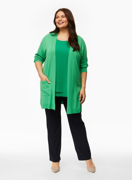 Pull-On Straight Leg Pants