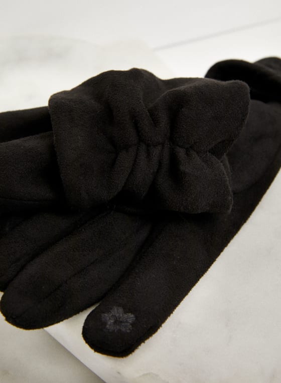 Faux Suede Gloves