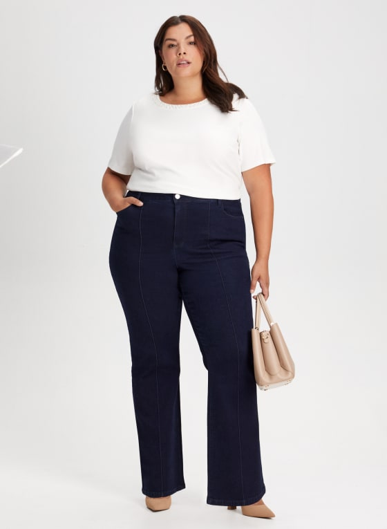 Pearl Trim Top