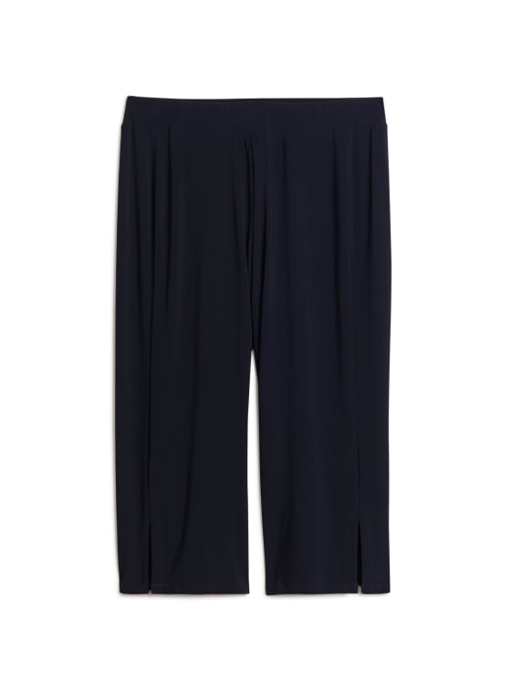 Side Slit Pull-On Capris