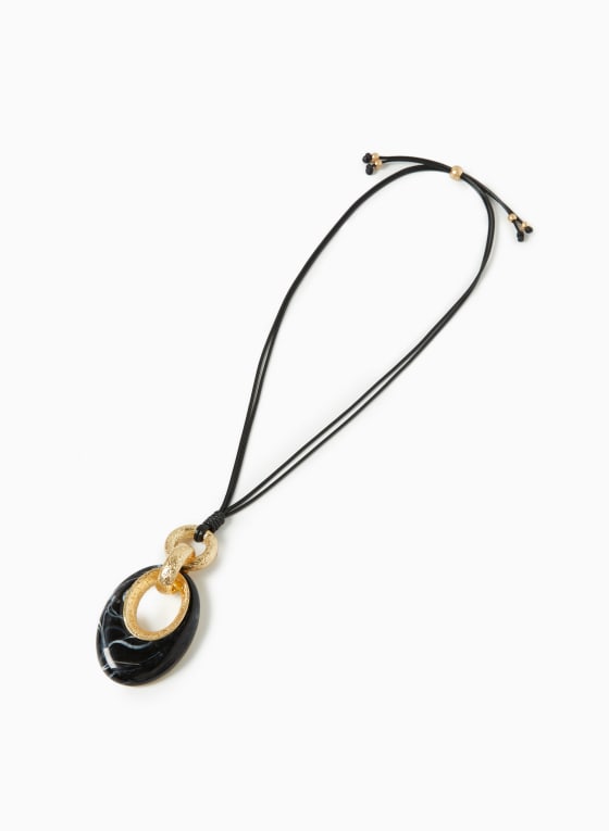 Oversized Pendant Necklace