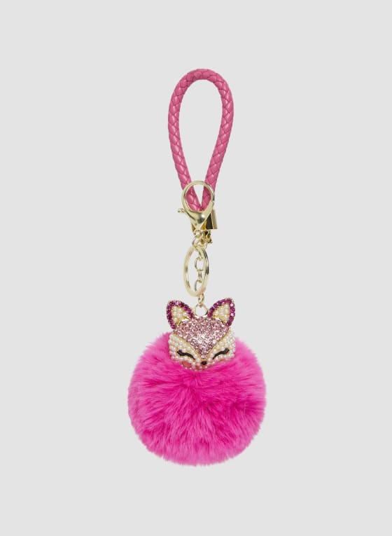 Crystal Fox Key Chain