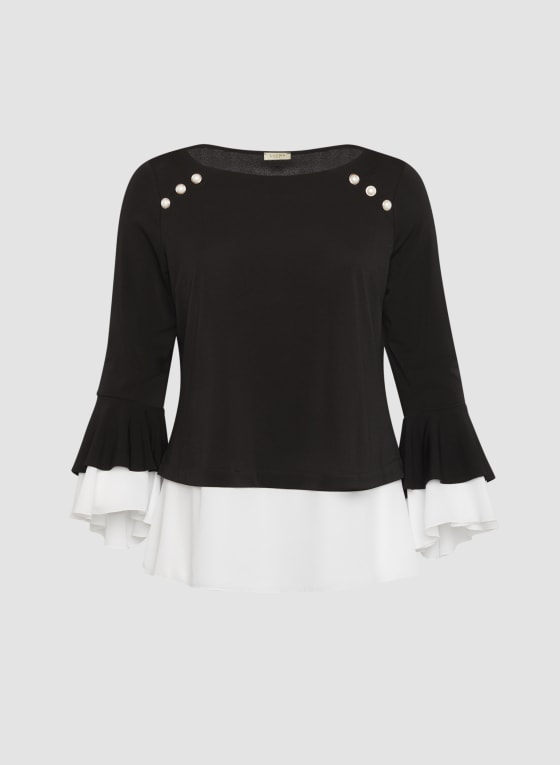 Flare Sleeve Fooler Top