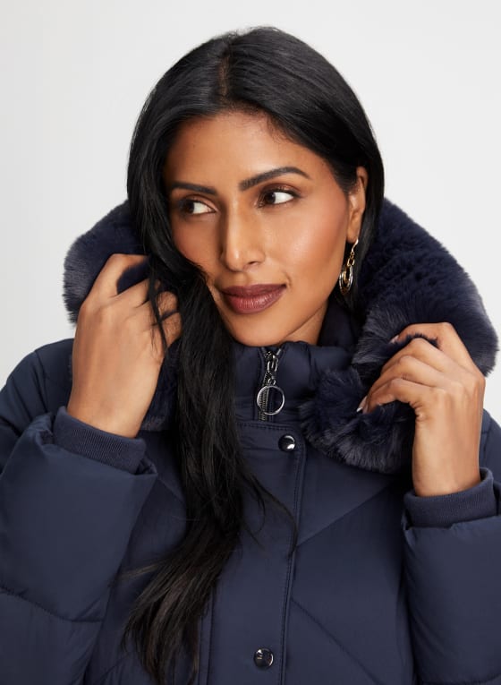 Quilted Vegan Down Coat