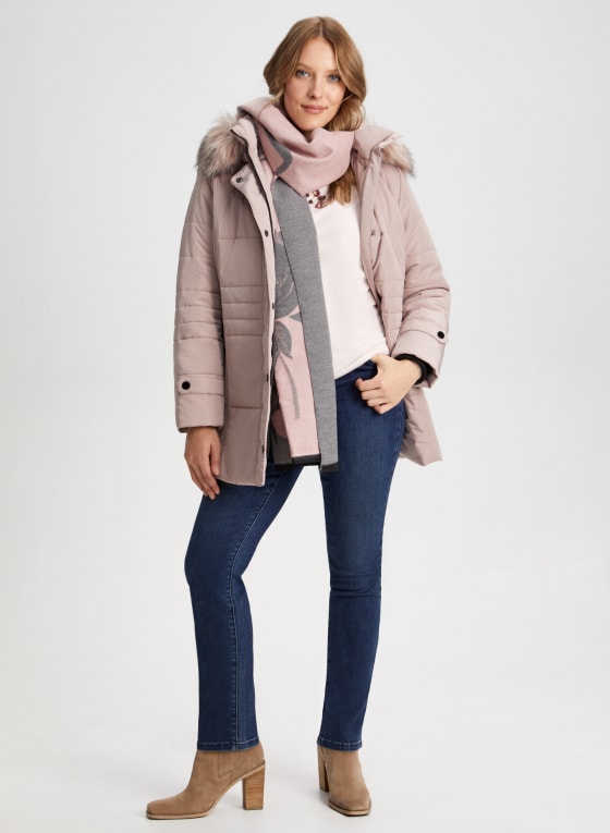 Quilted Vegan Down Coat