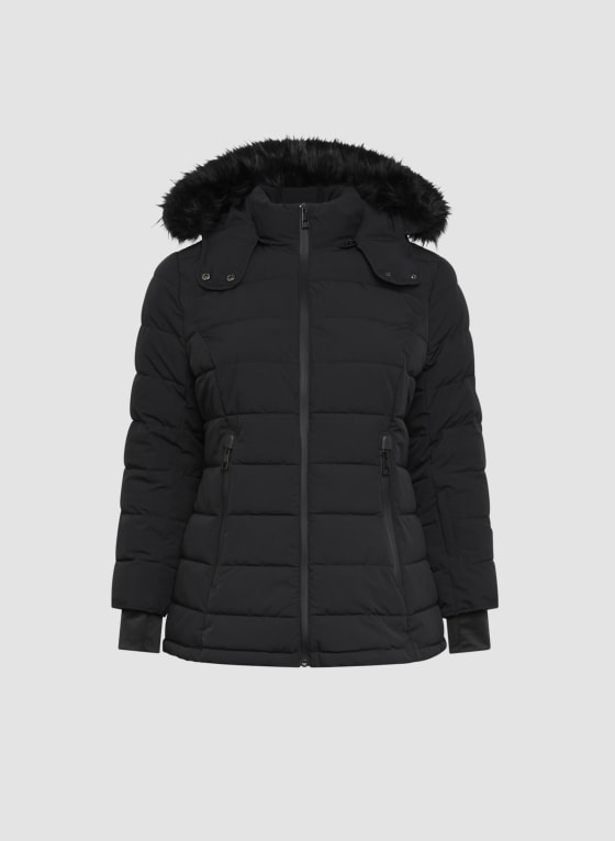 Stretch Vegan Down Coat