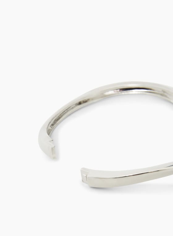 Wave Detail Hinge Bracelet