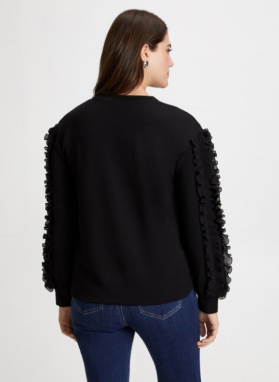 Ruffle Sleeve Top