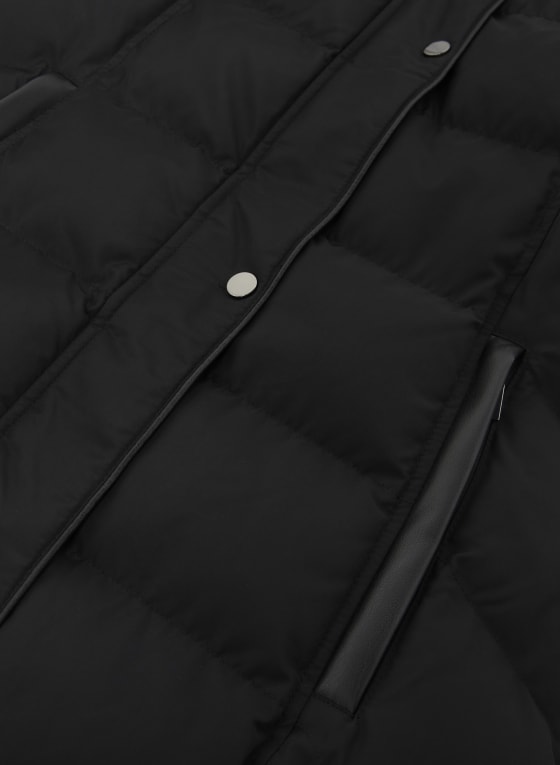 Vegan Down Quilted Coat