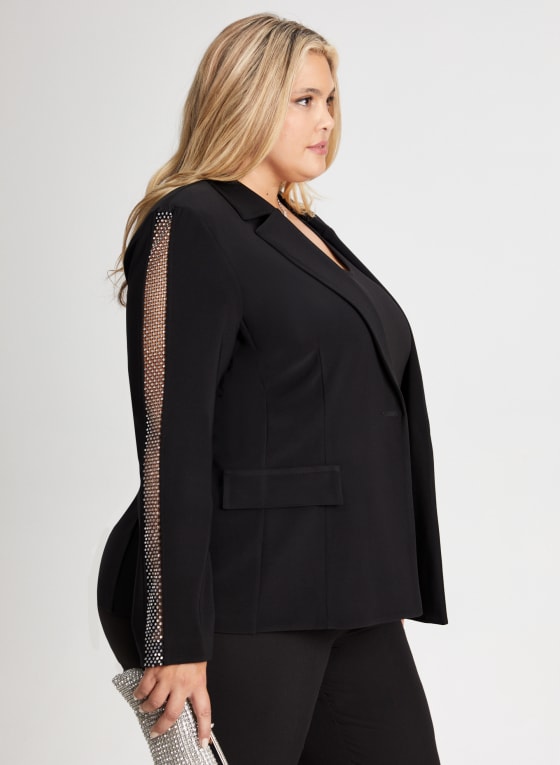 Joseph Ribkoff - Mesh Detail Jacket