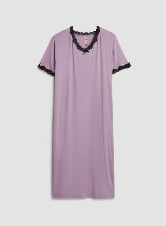 Lace Trim Nightgown
