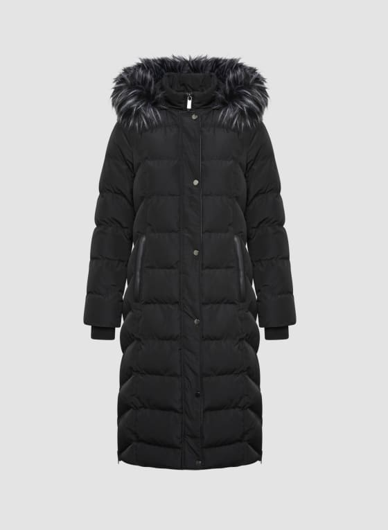 Vegan Down Quilted Coat