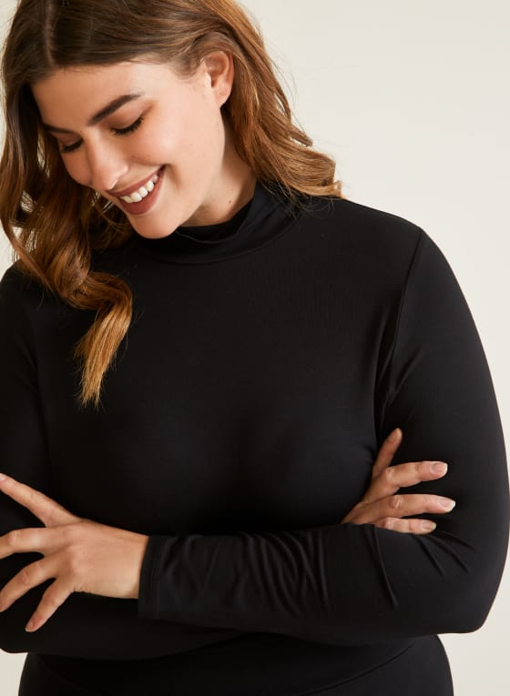 Basic Mock Neck Sweater