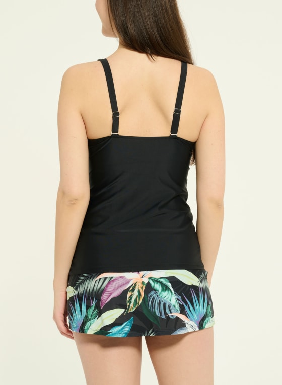 Twist Detail Tankini Swimsuit Top