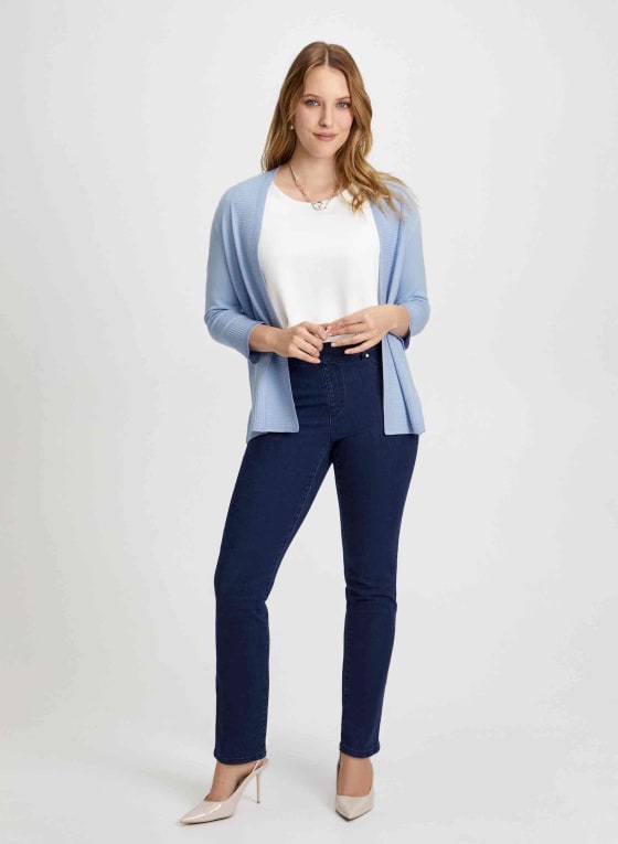 Short Rib Detail Cardigan