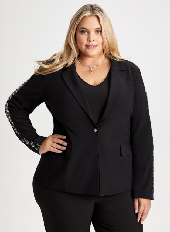 Joseph Ribkoff - Mesh Detail Jacket