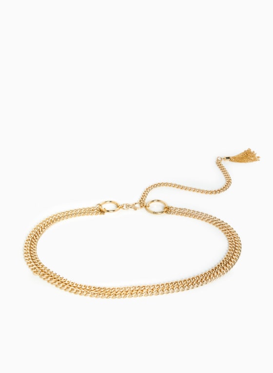Tasseled Chain Belt