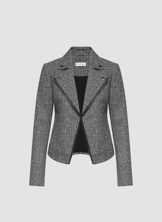 Boucle Notch Collar Jacket