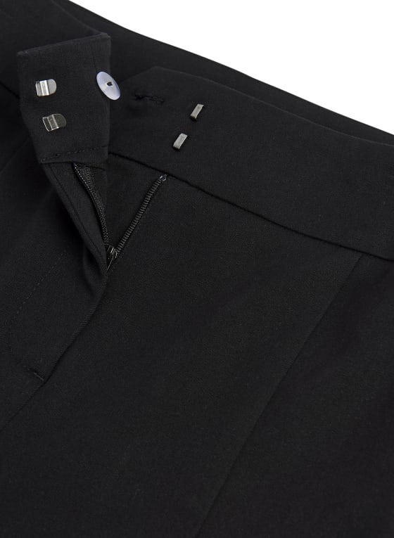 City Fit Front Slit Pants