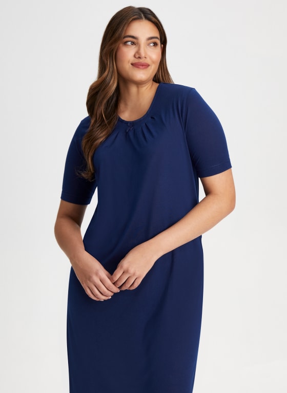 Pleat Detail Nightgown
