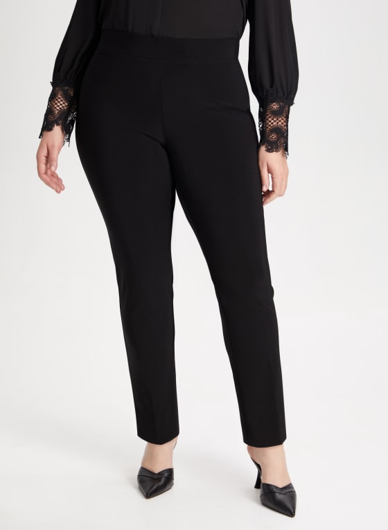 Pull-On Slim Leg Pants