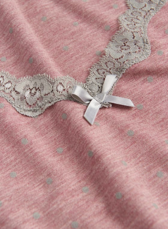 Dot Print Pyjama Set