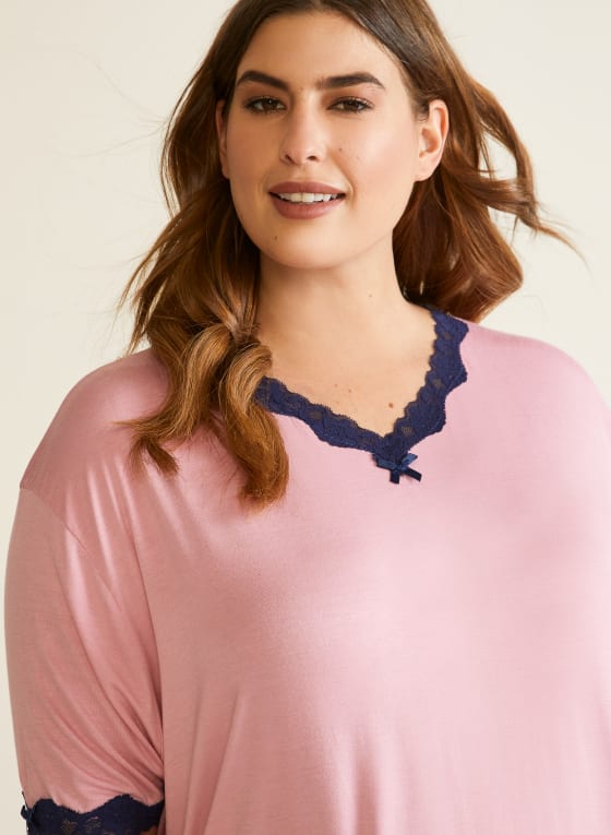 Lace Detail Nightshirt