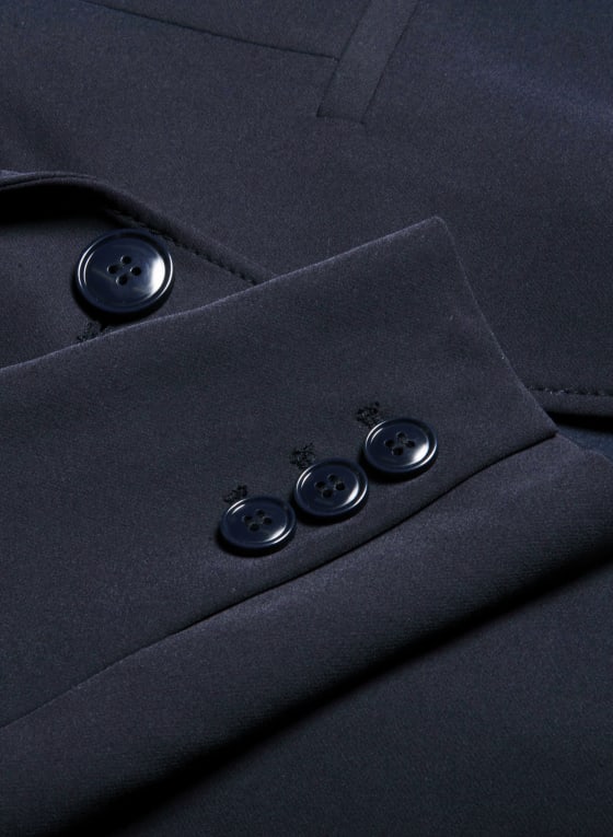 Notched Collar Blazer