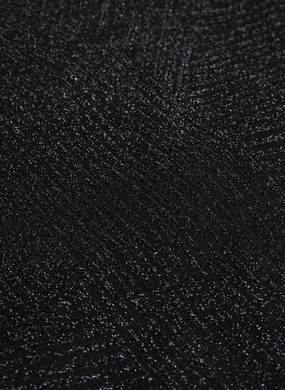 Metallic Jacquard Motif Dress