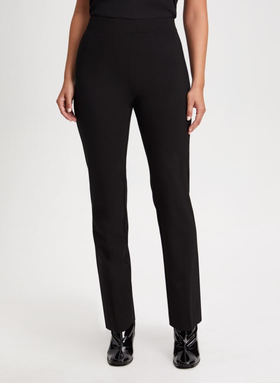 Pull-On Straight Leg Pants