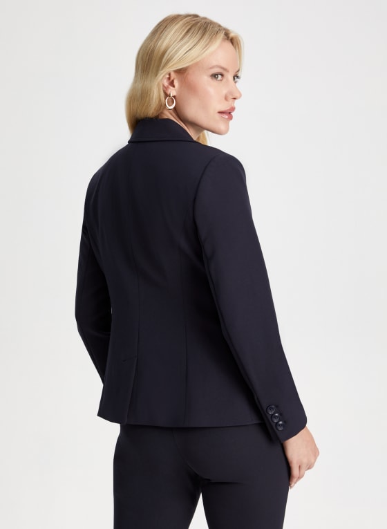 Notched Collar Blazer