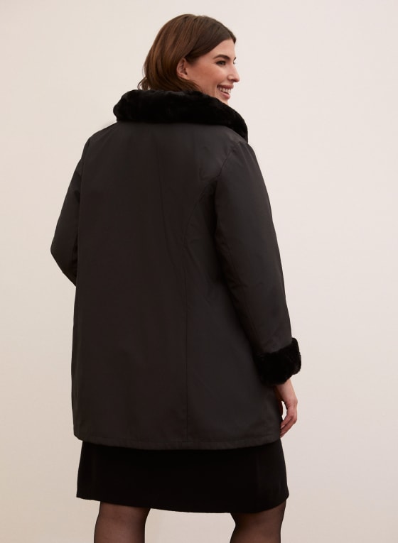 Reversible Faux Fur Coat