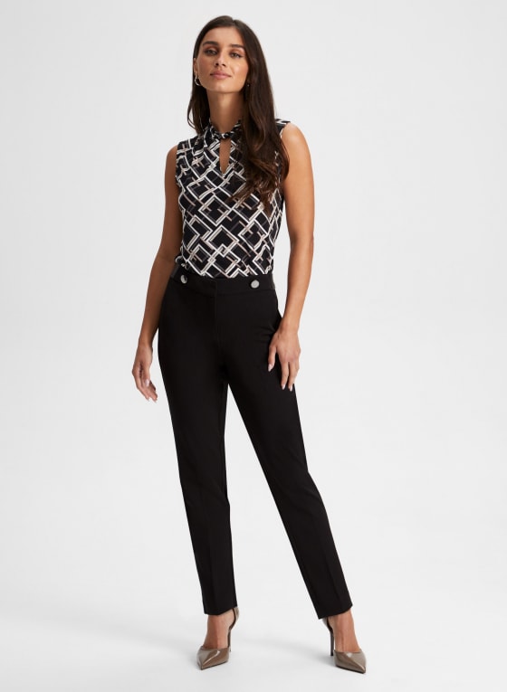 City Fit Slim Leg Pants