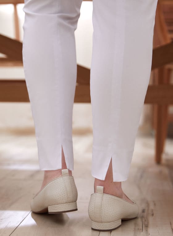 Pull-On Slim Leg Pants