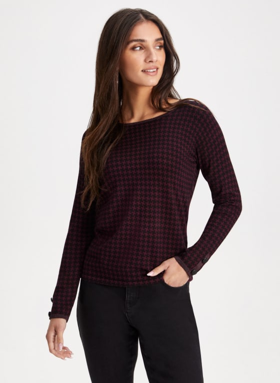 Houndstooth Sweater