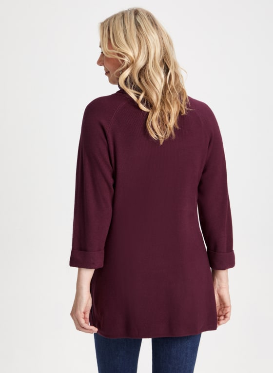 Cowl Neck Tunic Sweater