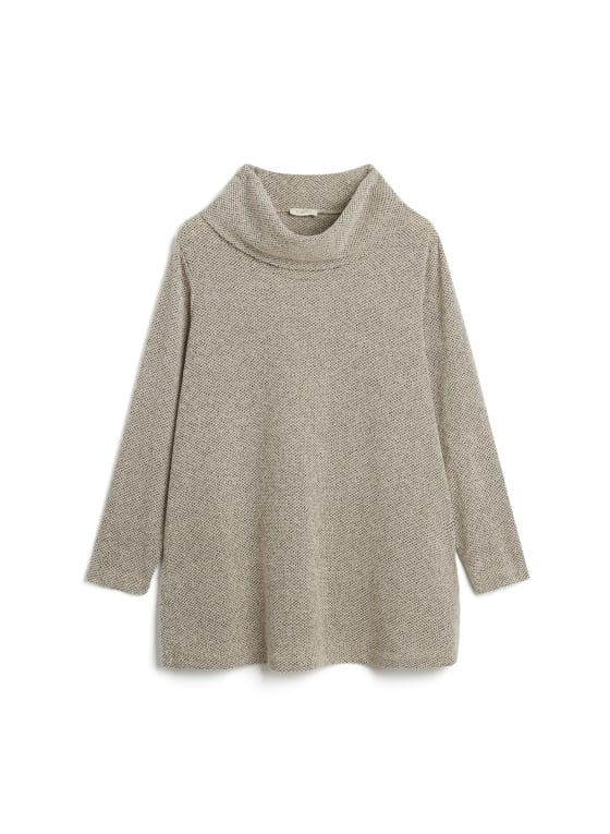 Cowl Neck Chenille Sweater