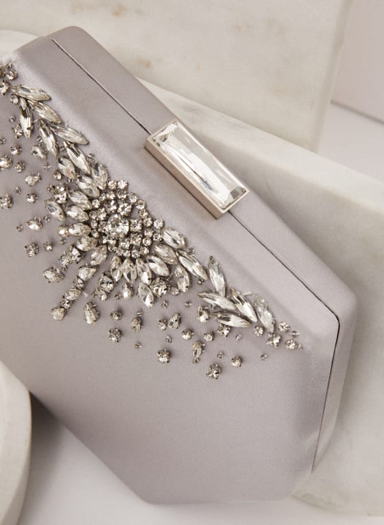Crystal Detail Evening Clutch