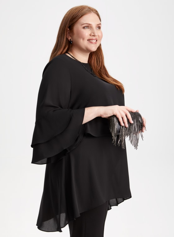 Flutter Sleeve Blouse
