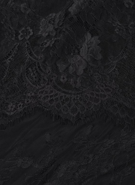 Eyelash Lace Popover Top