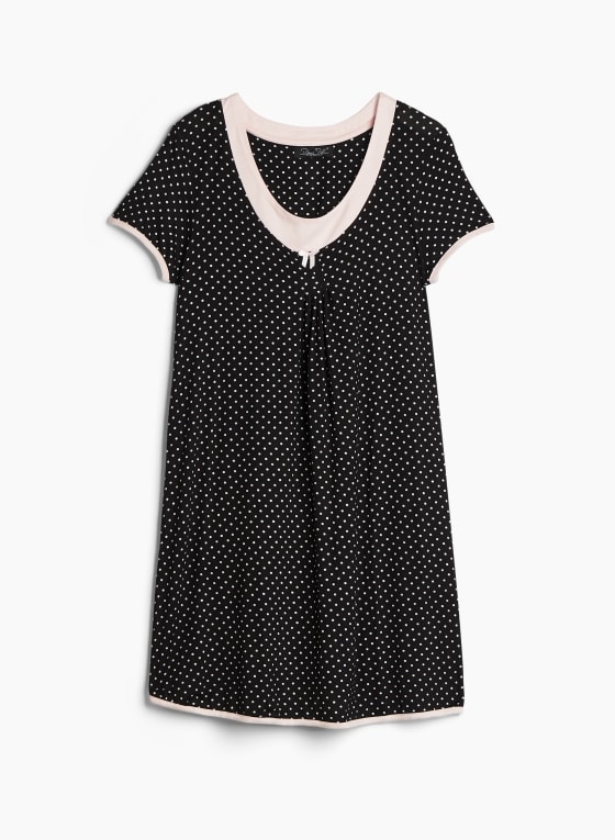 Dot Print Sleepshirt