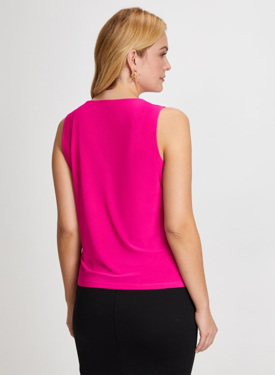 Sleeveless Keyhole Detail Top
